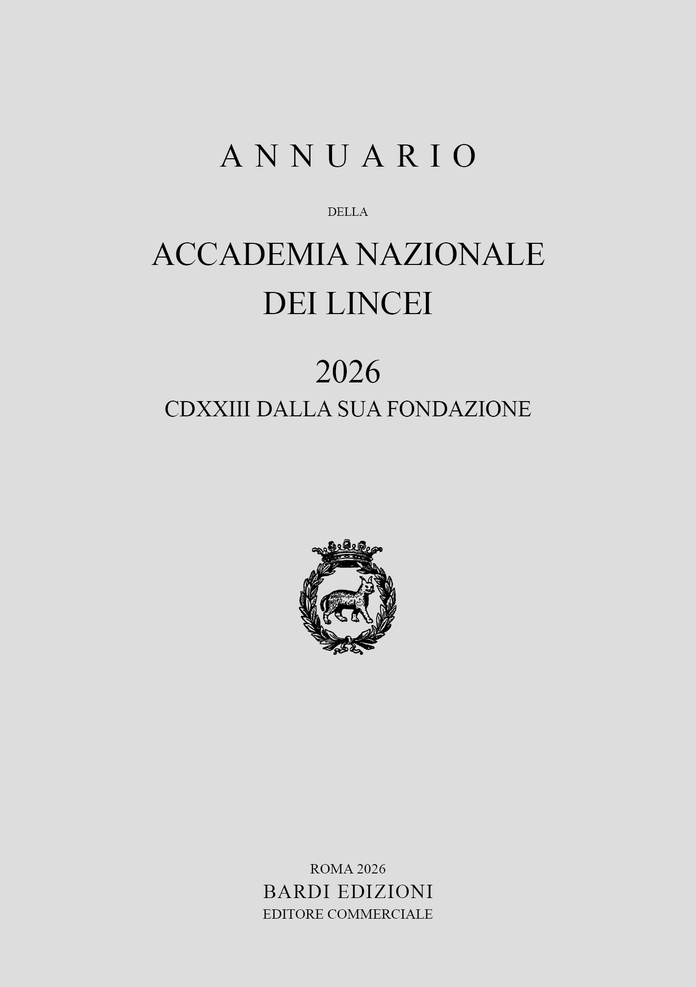 Annuario 2026